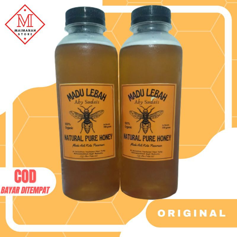

Madu Lebah Hutan Asli Murni Natural Pure Honey Suplemen Minuman Kesehatan Alami