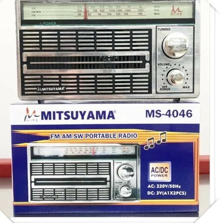 Top Seller RADIO PORTABLE - RADIO MITSYUYAMA JADUL-RADIO MODEL JADUL