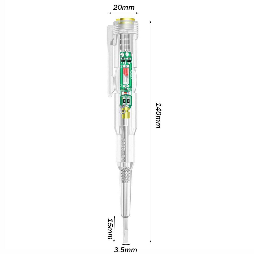 Chookyy Power Voltage Detector Pen New Obeng Listrik Indikator Test Pensil Induksi Cerdas