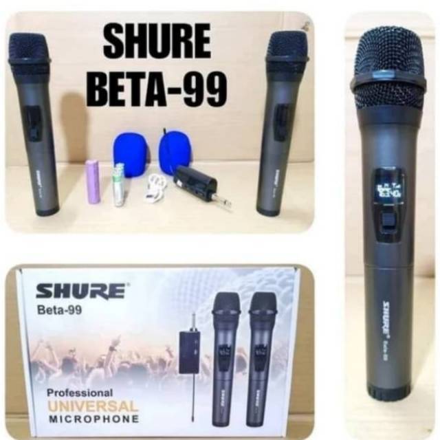 MIC WIRELESS SHURE BETA 99