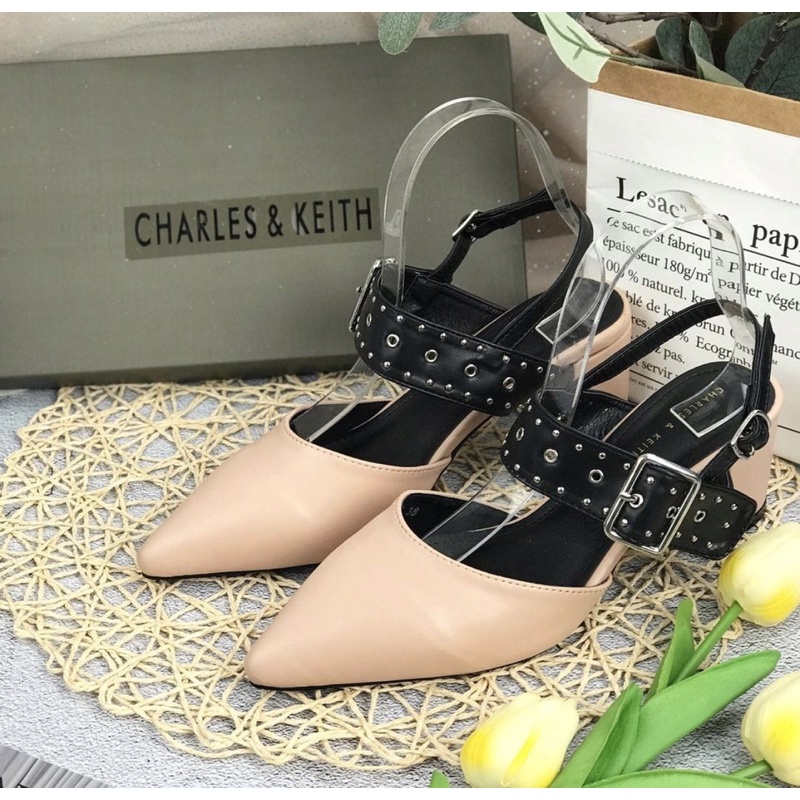 Heels 285 sepatu sendal wanita import realpict