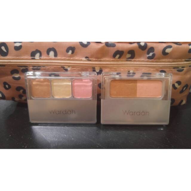 Wardah eyeshadow dan blush on preloved