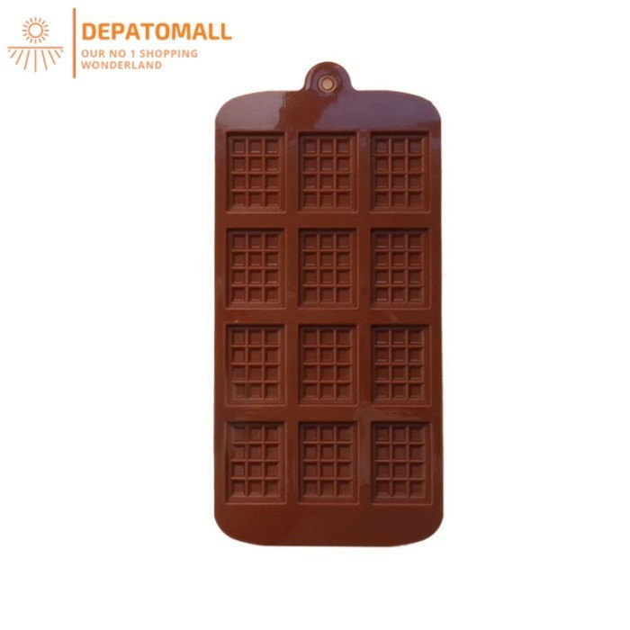 BUY 1 GET 1 Cetakan Coklat Es Batu Ice Cube Tray Mold - Chocolate Bar