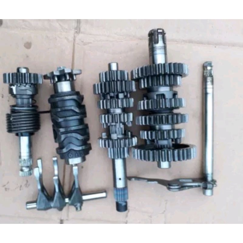 GEAR BOX GEAR GIGI RASIO TRANSMISI FUL SET KOMPLIT HONDA NEW CB 150R LED ORIGINAL LEPASAN MOTOR