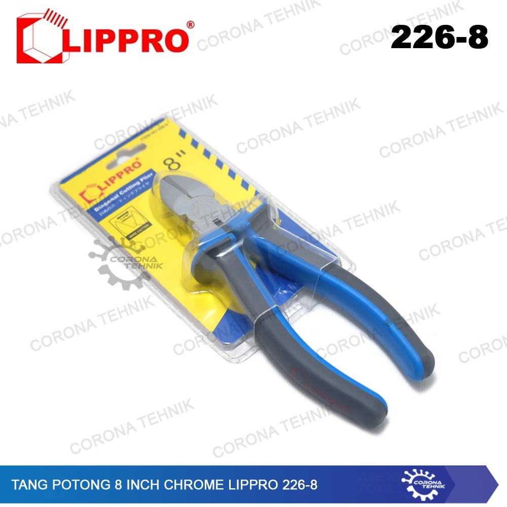 Lippro 226-8 Chrome - Tang Potong 8 Inch