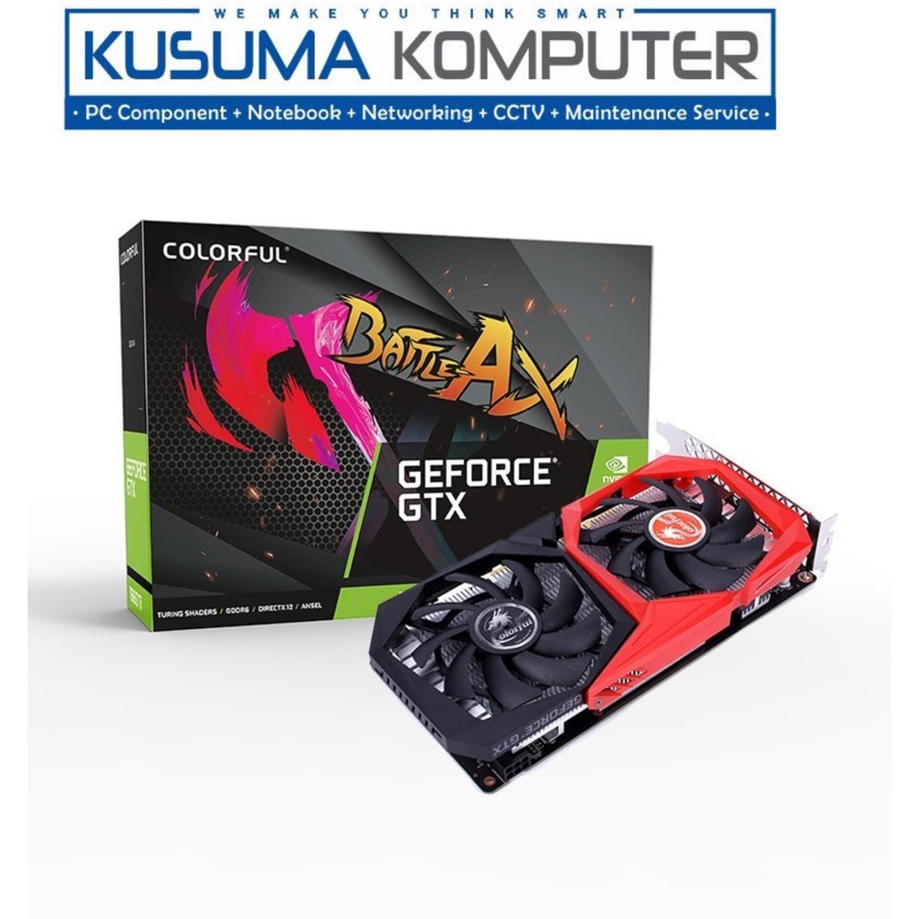 Colorful GeForce GTX 1650 4GB GDDR6 NB 4GD6-V