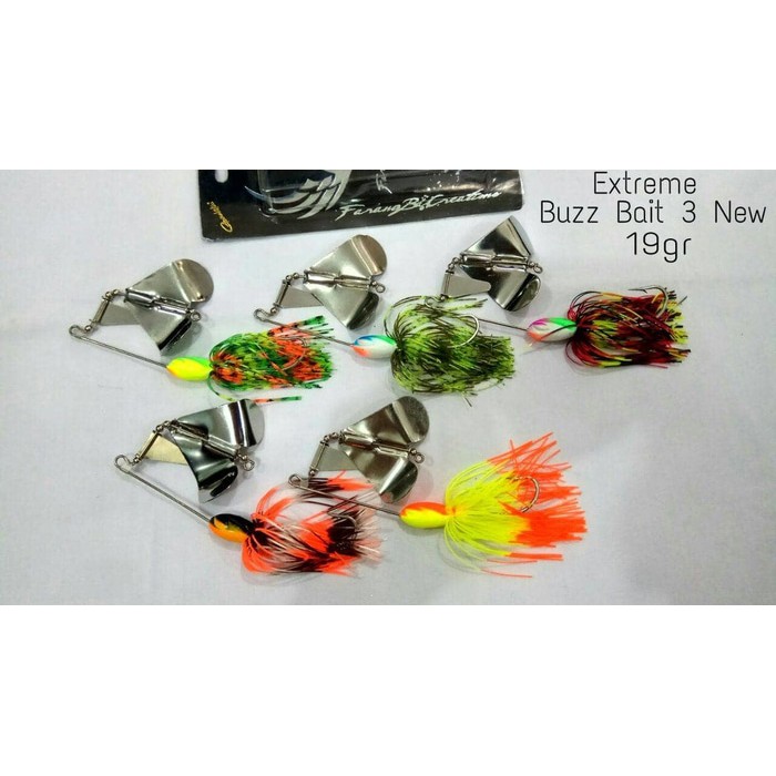 Umpan Casting Farang Ba Extreme Buzzbait 3 New Shopee Indonesia