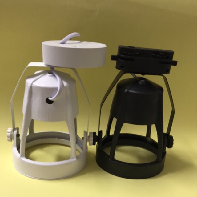 Kap Lampu Sorot / Kap Lampu Spot Light + Fitting (Rel / Plafon)
