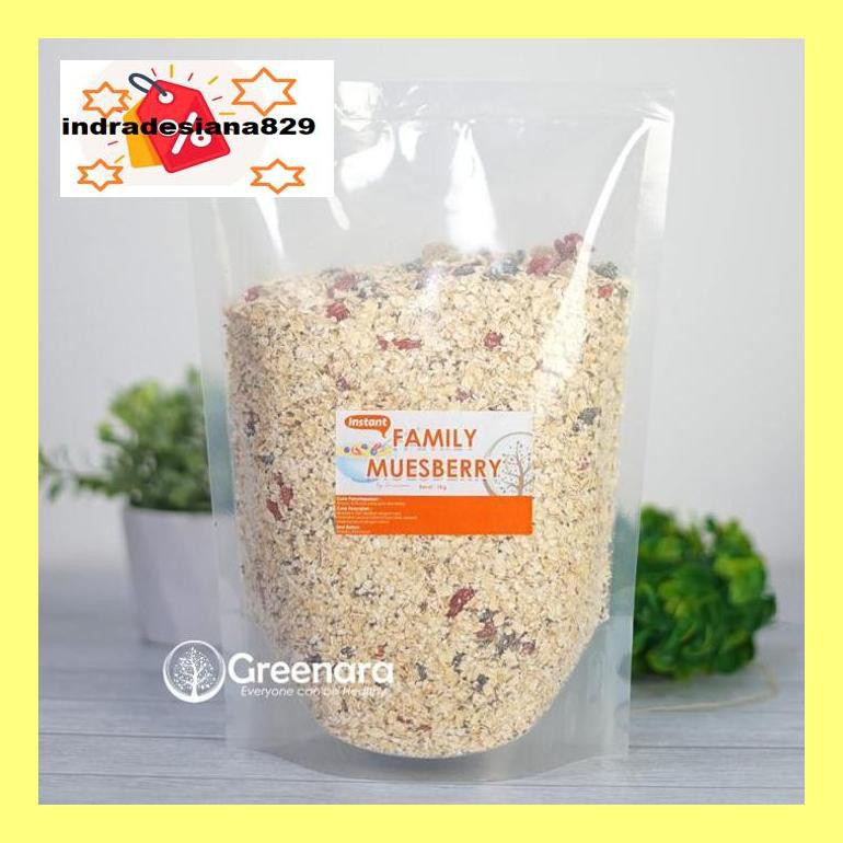 

Sf504Nind Instant Family Muesli 1Kg - Instant Berry Ind504Sm