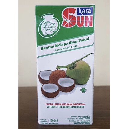 

SANTAN SUN KARA | SANTAN INSTAN 1liter