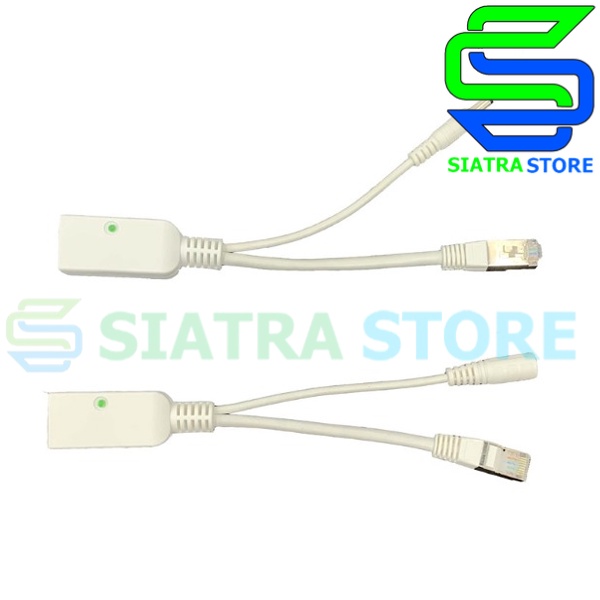 Passive Gigabit Combo POE Splitter Male &amp; Injector Female |Sepasang