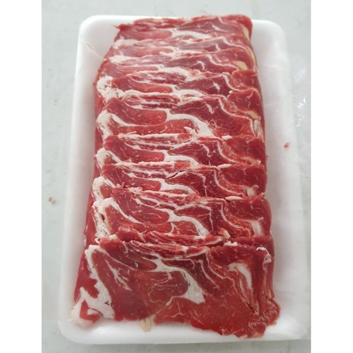 

Sukiyaki Fat - Yakiniku Shabu - Daging Sapi Slice Tipis 500Gram Winutoko