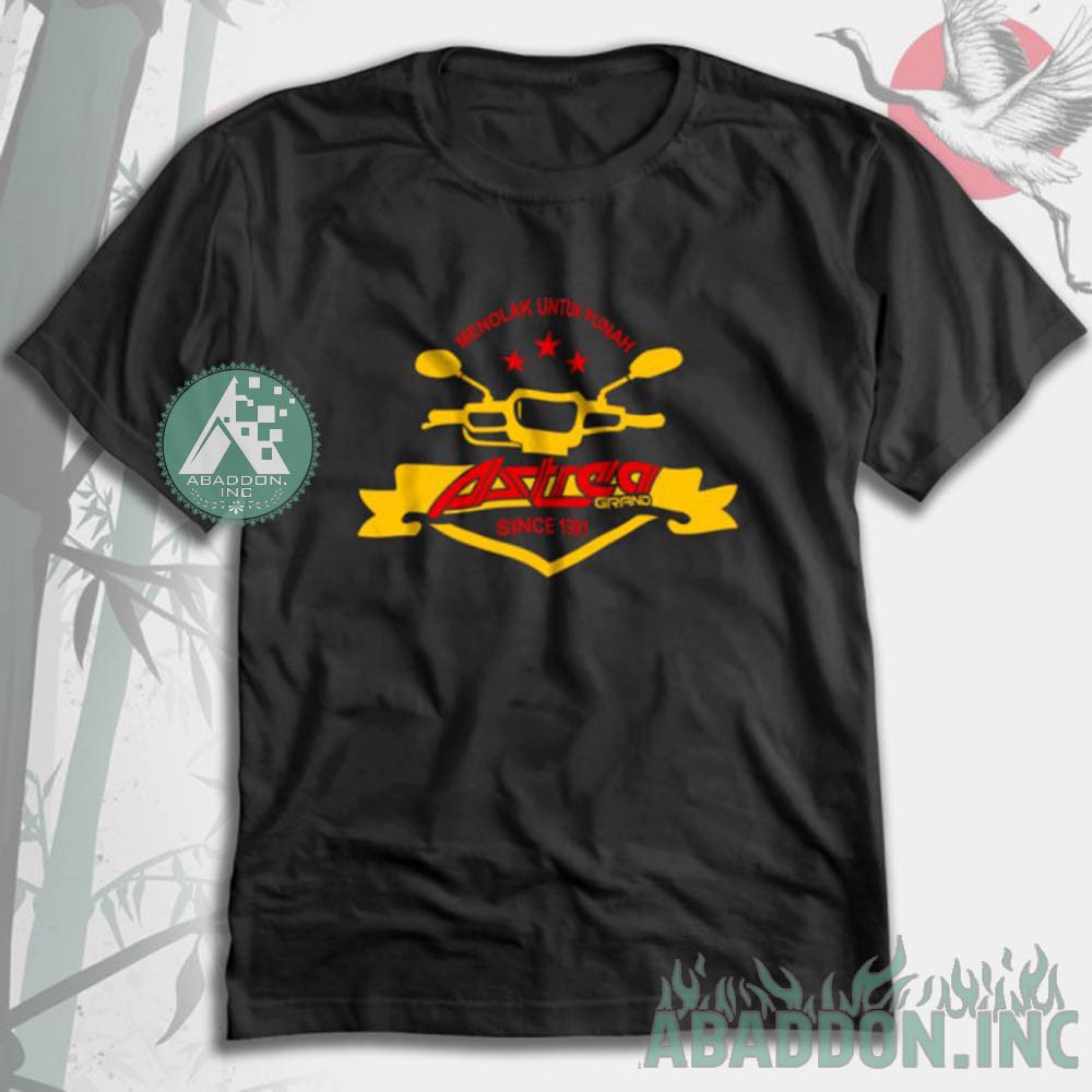 Kaos Baju Astrea Grand Menolak Punah Motor Classic Prima Legenda Tshirt Racing Honda Gank - 7631