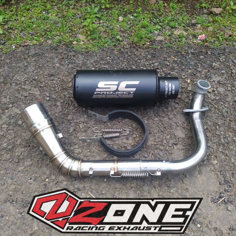 Knalpot SC Project / Knalpot Nmax / Knalpot Beat / Knalpot Aerox / Knalpot Vario / Knalpot Scoopy / 