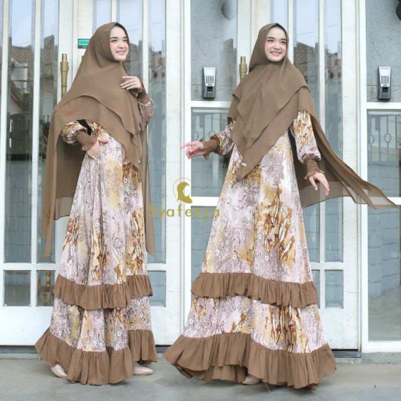 Gamis Rancak Syar'i By Syafeera