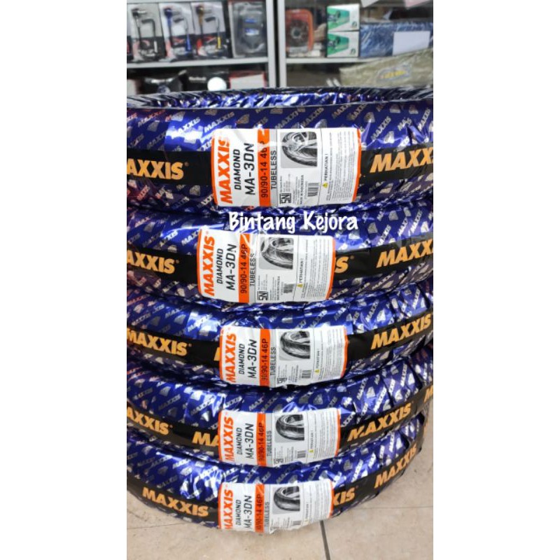 BAN LUAR MAXXIS TUBELESS TUBLES DIAMOND 90 90 14 BAN DEPAN BELAKANG BEAT VARIO ALL MATIC