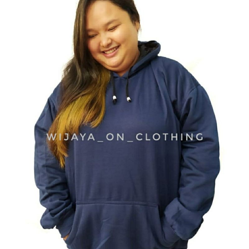 Hoodie polos Jumbo Pria 5xl Jaket wanita Jumbo big size