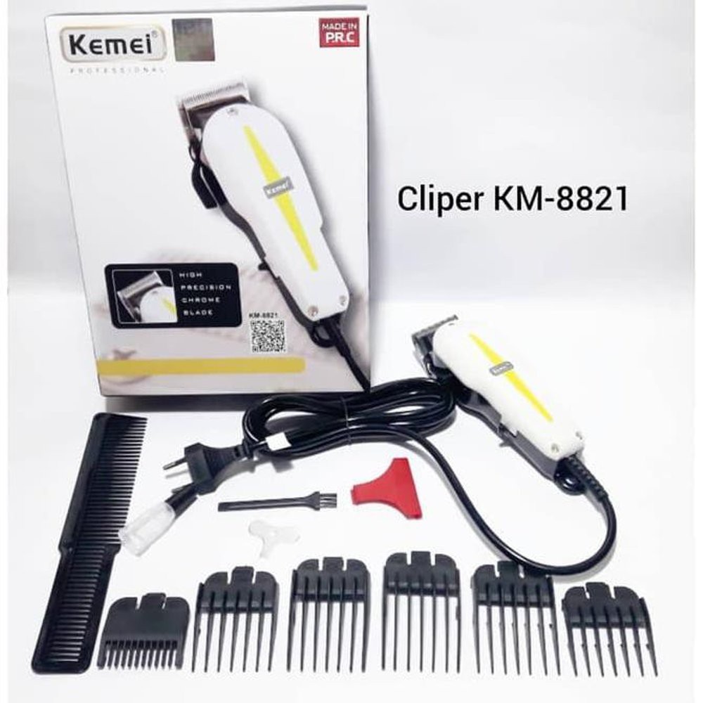 Berkah Oldshop 88 - Mesin Cukur Rambut Kemei KM-8821 hair clipper kemei km 8821