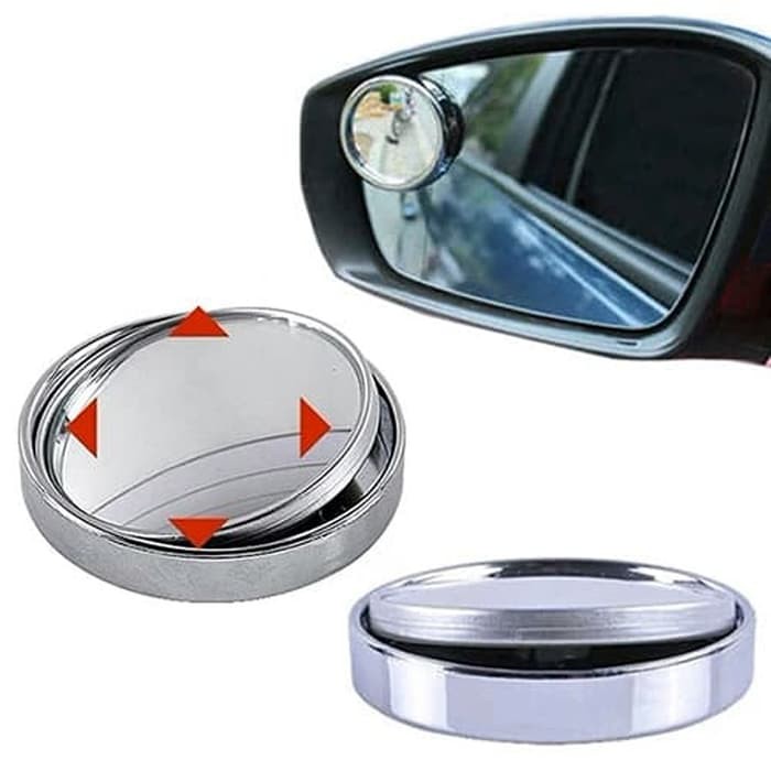 Kaca Spion Motor Mobil Tambahan Blind Spot Mirror Wide Angle 360 Murah