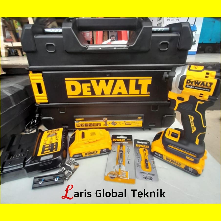 BRUSHLESS BOR OBENG IMPACT SCREW DRIVER DCF850 DEWALT DCF 850