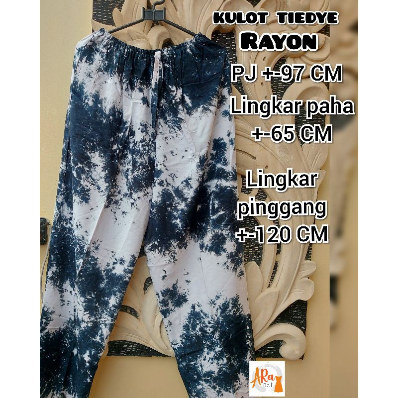 CELANA KULOT PANJANG TIEDYE/BIGSALE