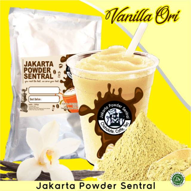 

VANILA powder drink bubuk minuman 1kg0
