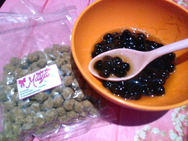 Tapioca pearl 100gr 200gr boba drink bubble minuman halal murah bubble tea