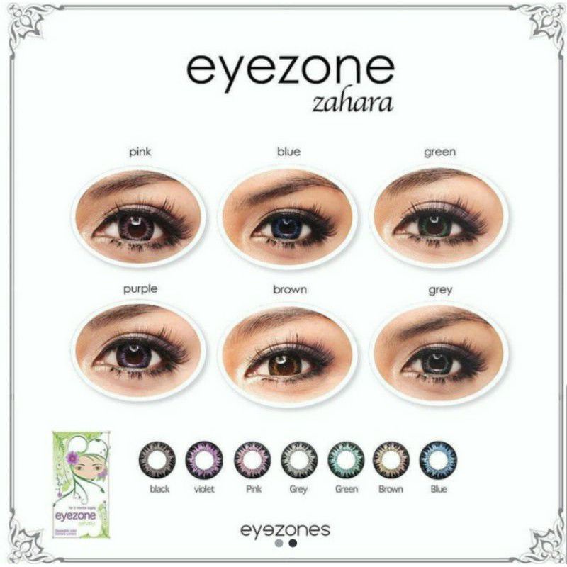 soflens eyezone zahara diameter 14.2 / contac lens zahara