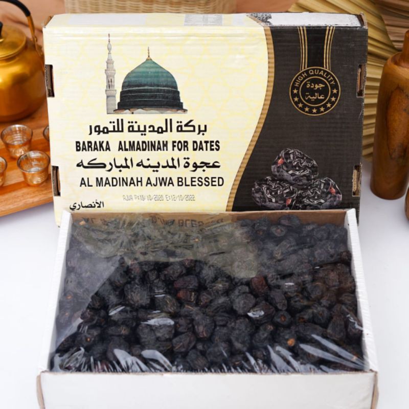 Kurma Ajwa 5 kg Baraka Al Madinah Dates