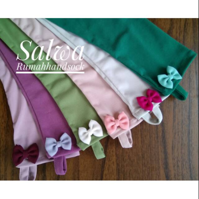 jual handsck premium bahan jersey handsock salwa / produsen handsock manset wanita bandung