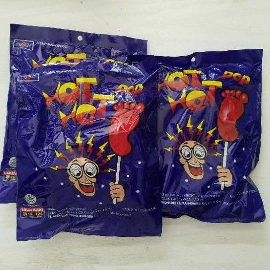 

Hot Item..!!! PERMEN KAKI HOT HOT POP LOLIPOP JAJANAN JADUL KEKINIAN TERMURAH COCOK UNTUK BINGKISAN ULANG TAHUN Pack ァ