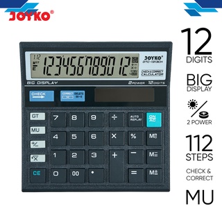 Calculator Kalkulator Joyko DTC-1313CH 12 Digits Check Correct