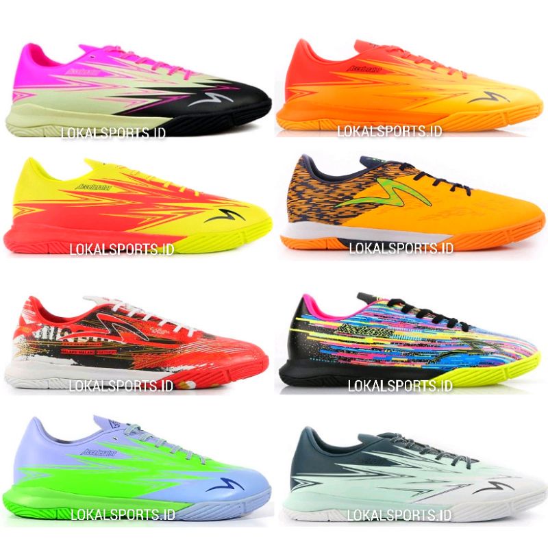 Sepatu Futsal LIGHTSPEED 3 IN GA22 GARUDA ATTACK - Sepatu Futsal Specs Lightspeed 3 IN - Specs Specs
