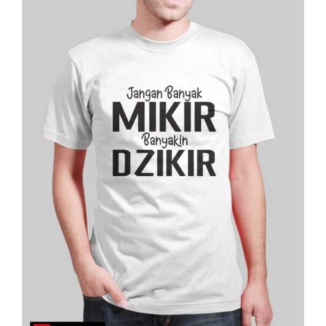 Kaos dahwah desain tulisan suka suka cotton combad 30 s depan belakang