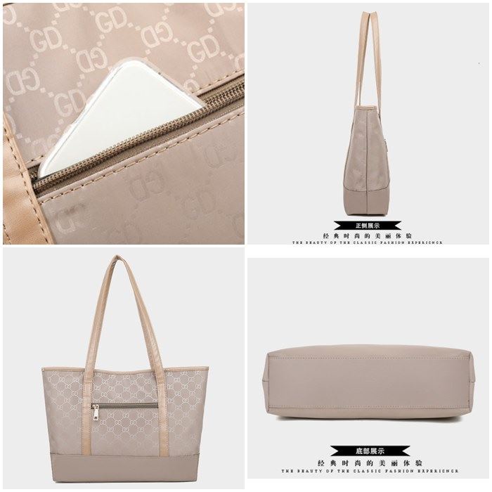 BJ28701 - BLACK/KHAKI - TAS BAHU SHOULDERBAG NYLON WANITA TERMURAH SALE FASHION IMPORT MODIS ELEGAN TERMURAH TERLARIS TERBARU BAGSTORE JAKARTA TAS BATAM JT8701 JT8710 LT1992