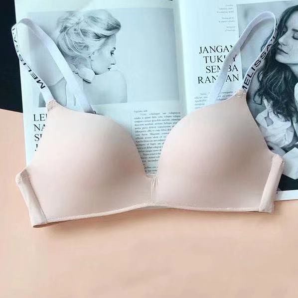 Bra Tanpa Strap Anti Selip Bahan Breathable Aneka Warna untuk Wanita push-up bra one-piece bra sexy