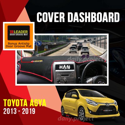 Dashboard Cover Toyota Agya 2013 - 2019 Aksesoris Perawatan Dashboard Toyota Agya