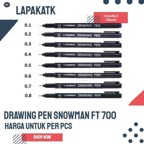 

Snowman Drawing Pen FT 700 0,1 0.2 0.2 0.3 0.4 0.5 0.6 0.7 0.8