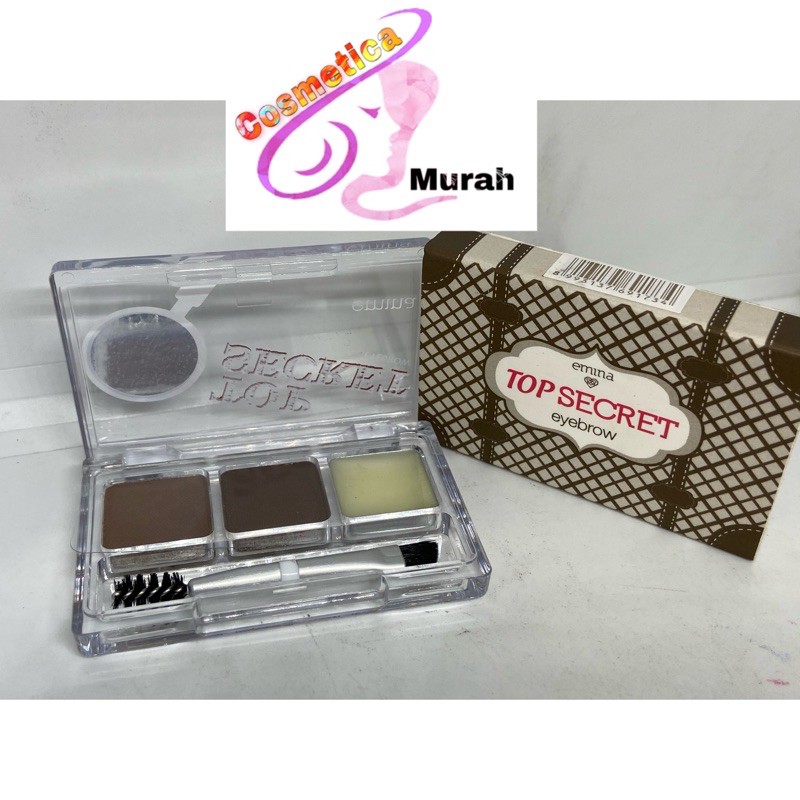 emina top secret eyebrow / eyebrow gel emina top secret 3in1