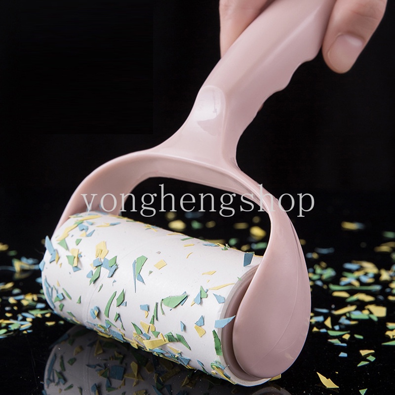 Roller Pembersih Debu / Rambut / Bulu Hewan Peliharaan Dengan Cover Untuk Karpet