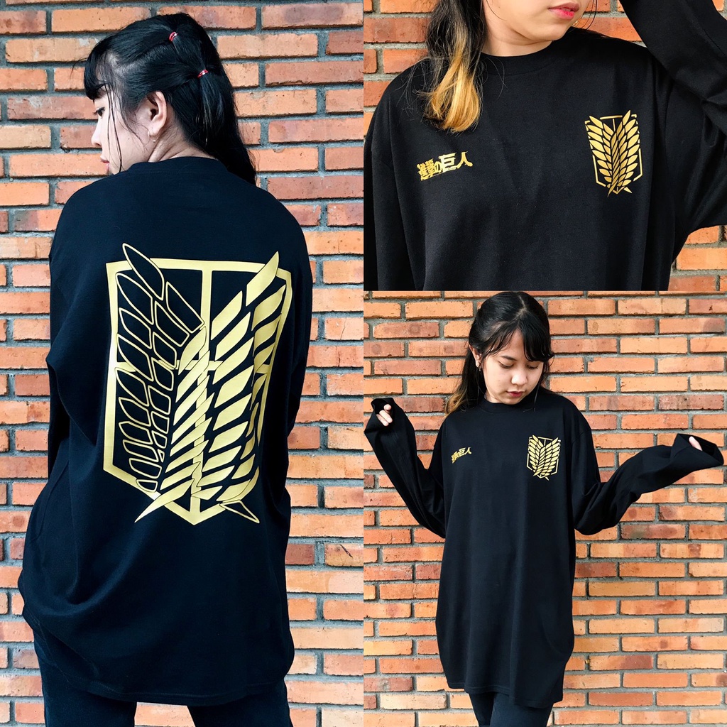 Longsleeve Scouting Legion SNK Gold Logo Kanji