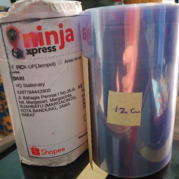 Plastik Segel 12cm X 50meter (shrink Film/plastik Shrink/heat Shrink)