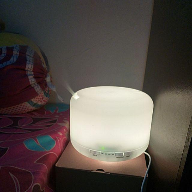 Humidifier Ultrasonic Diffuser 7 Led Color Night Light 500 Ml - Hp001