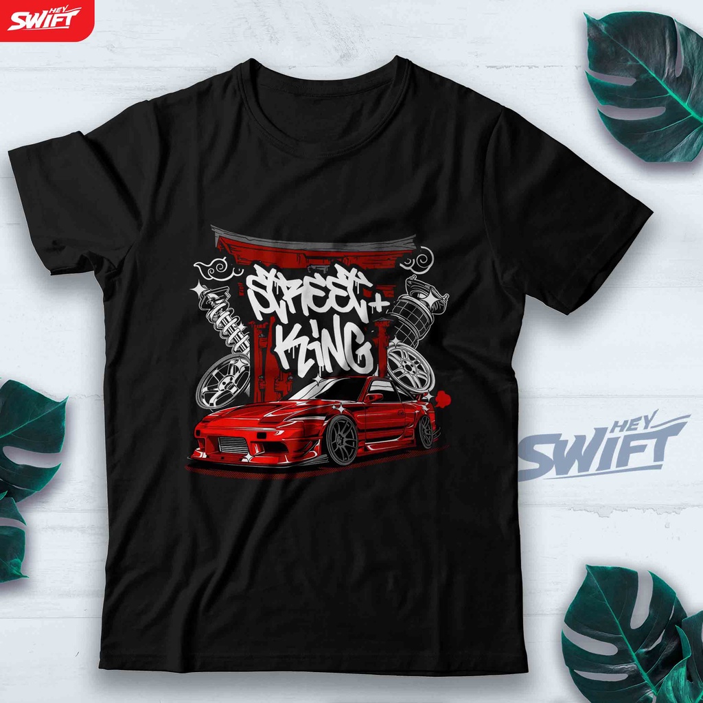 KAOS NISSAN 180SX STREET KING TSHIRT BAJU DISTRO