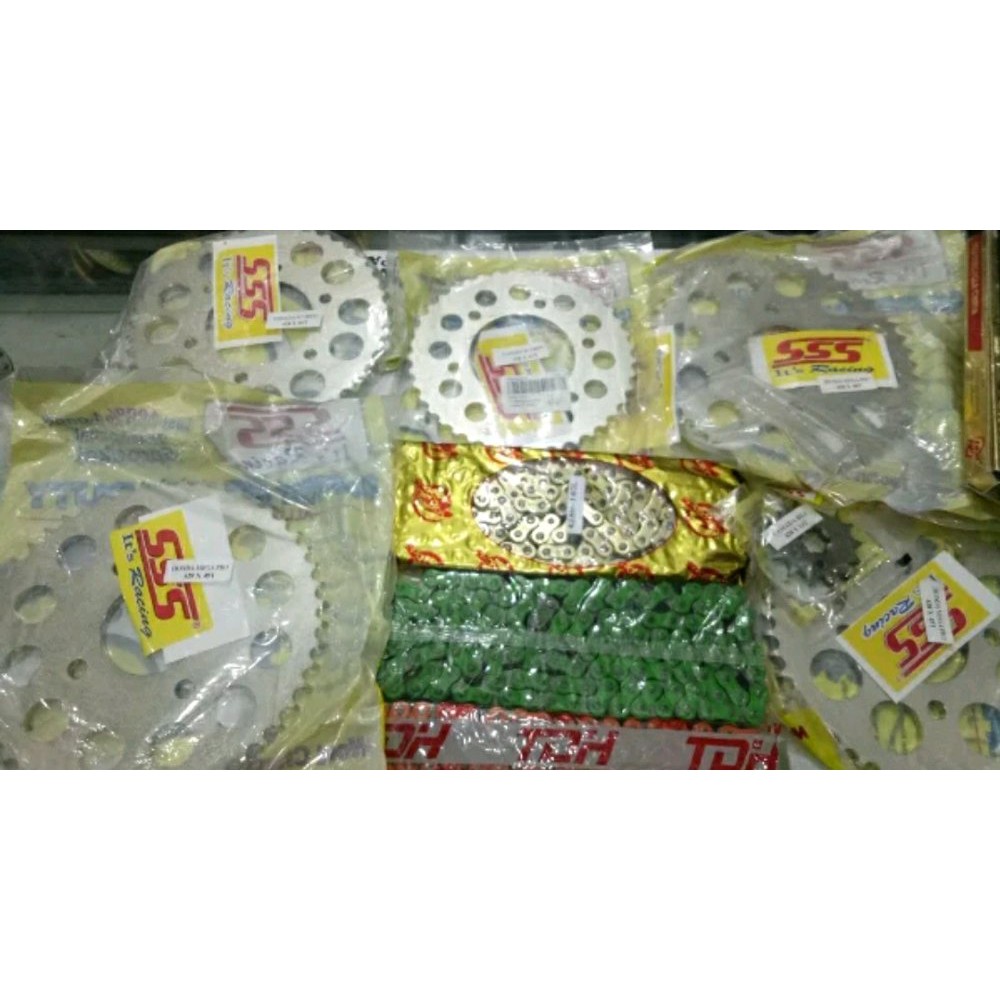 GEAR SET SSS HONDA MEGAPRO TIGER CB150R OLD NEW VERZA 428 Terbaik