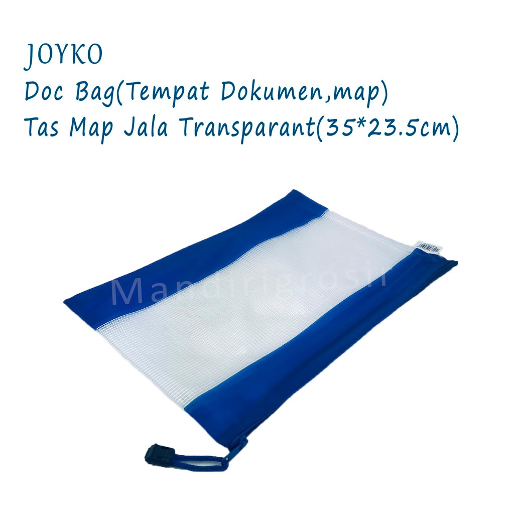 Doc Bag * Joyko * Tas Map Jala * Transparan * DCB-34A4