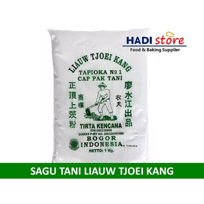 

PROMO [COD] TEPUNG SAGU TANI, TAPIOKA LIAUW TJOEI KANG 1 kg