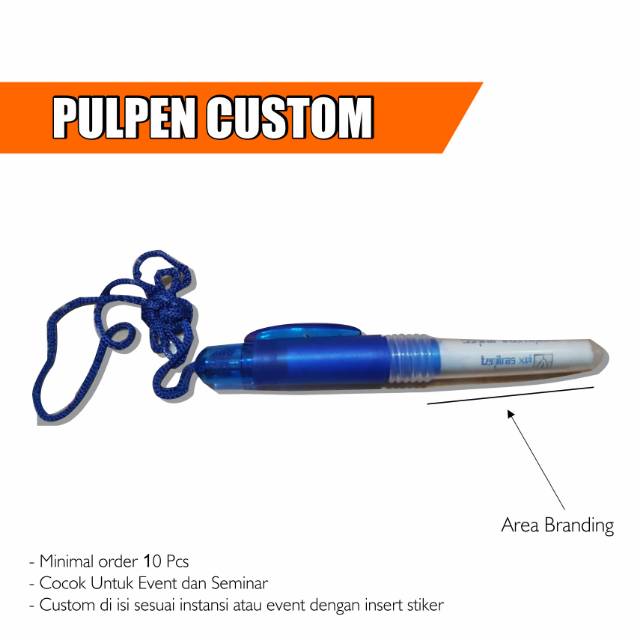 

PULPEN CUSTOM, SEMINAR KIT DAN SOUVENIR BRANDING