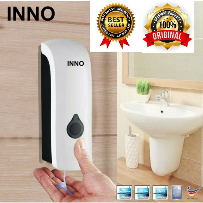INNO Soap Dispenser Single Black/White/Dispenser Sabun Cair Hand Sanitizer
