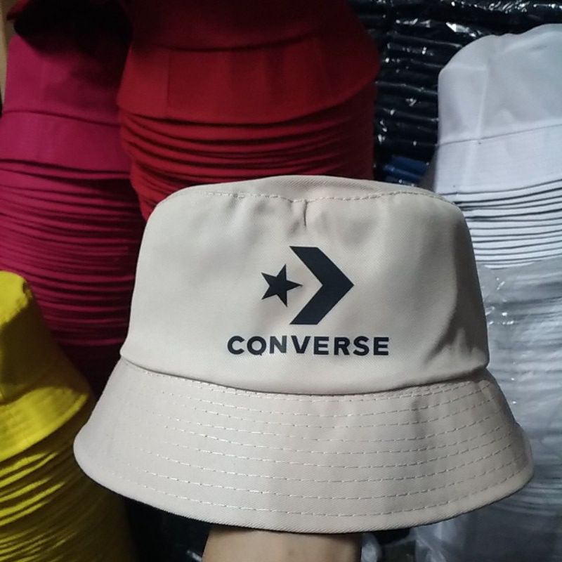 TOPI BUCKET HAT ( CONVERSEE )TERMURAH / BUKET POLOS BOLAK BALIK UKURAN ANAK DEWASA UNISEX PRIA WANITA